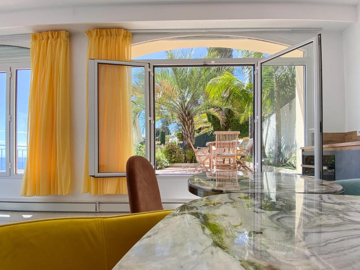 Villa L'Ensoleillee Vue Panoramique Mer, 250 M De La Plage Et Du Centre Ville ม็องตง ภายนอก รูปภาพ