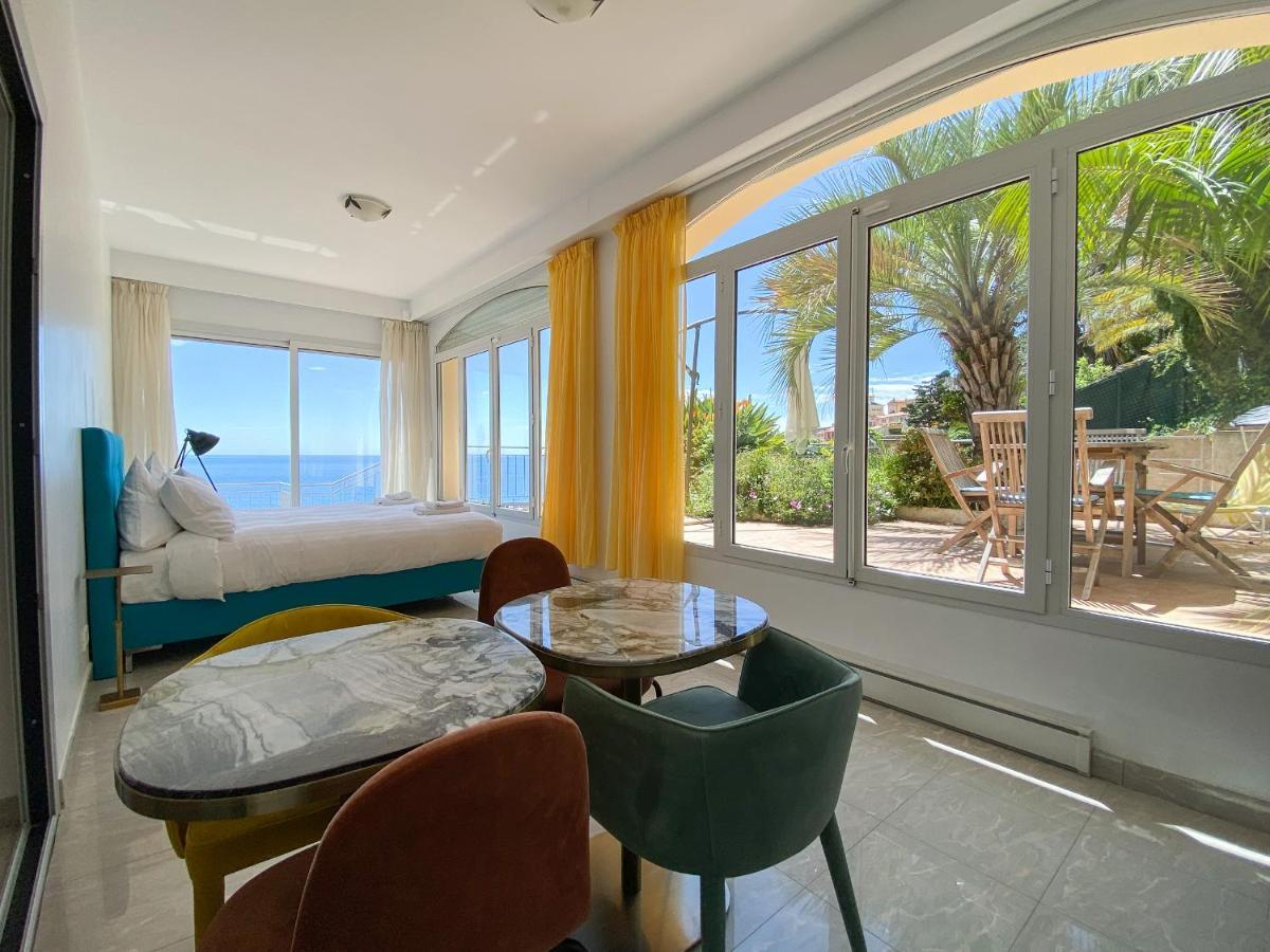 Villa L'Ensoleillee Vue Panoramique Mer, 250 M De La Plage Et Du Centre Ville ม็องตง ภายนอก รูปภาพ